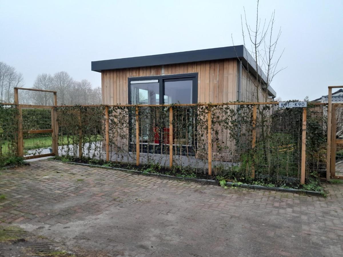 Luxe 5 Persoons Bungalow Op Rustig Vakantiepark Nabij Leeuwarden Dronrijp Εξωτερικό φωτογραφία